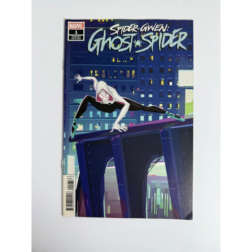 Marvel Spider-Gwen Ghost-Spider 1 Variant Edition Comic Book 2018‎ Bengal Cover